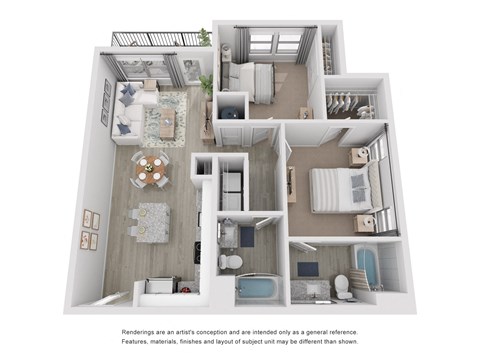 a 1 bedroom floor plan  sierra  2100 sq ft